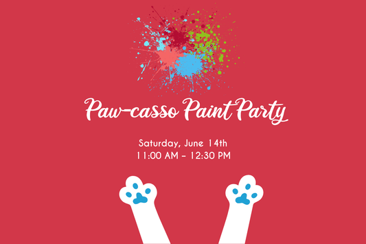 🎨 Paw-casso Paint Party Painting with Cats 🎨