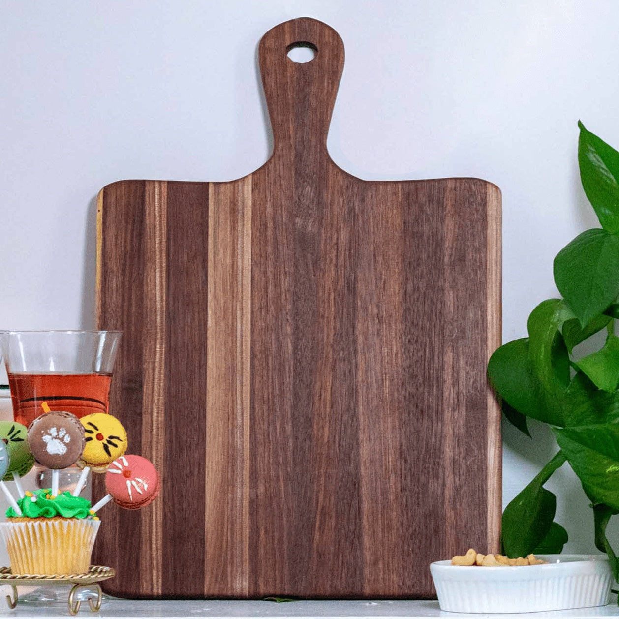 Heirloom Medium Walnut CharCATerie Board
