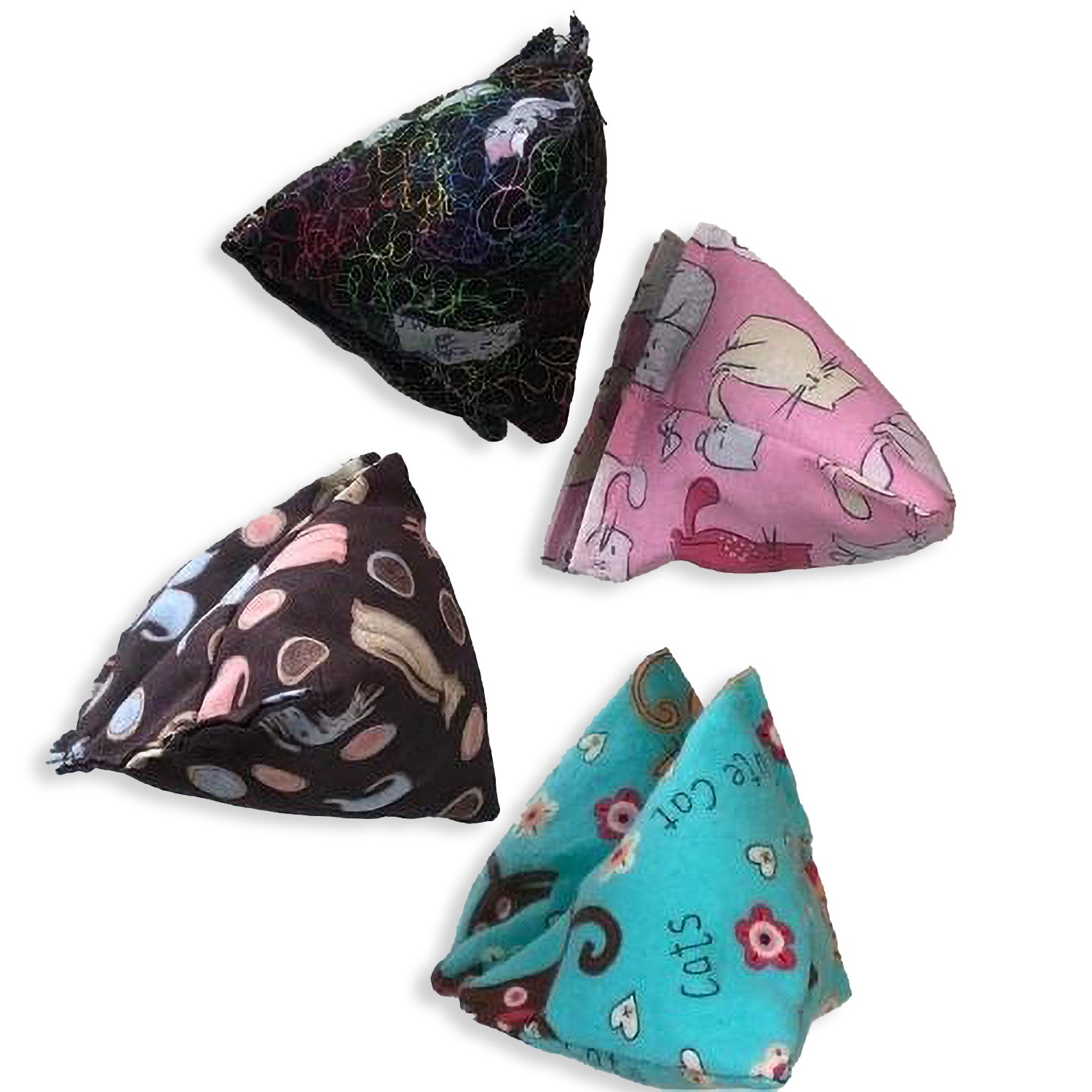 Feline Frenzy Catnip Triangle - Set of 3
