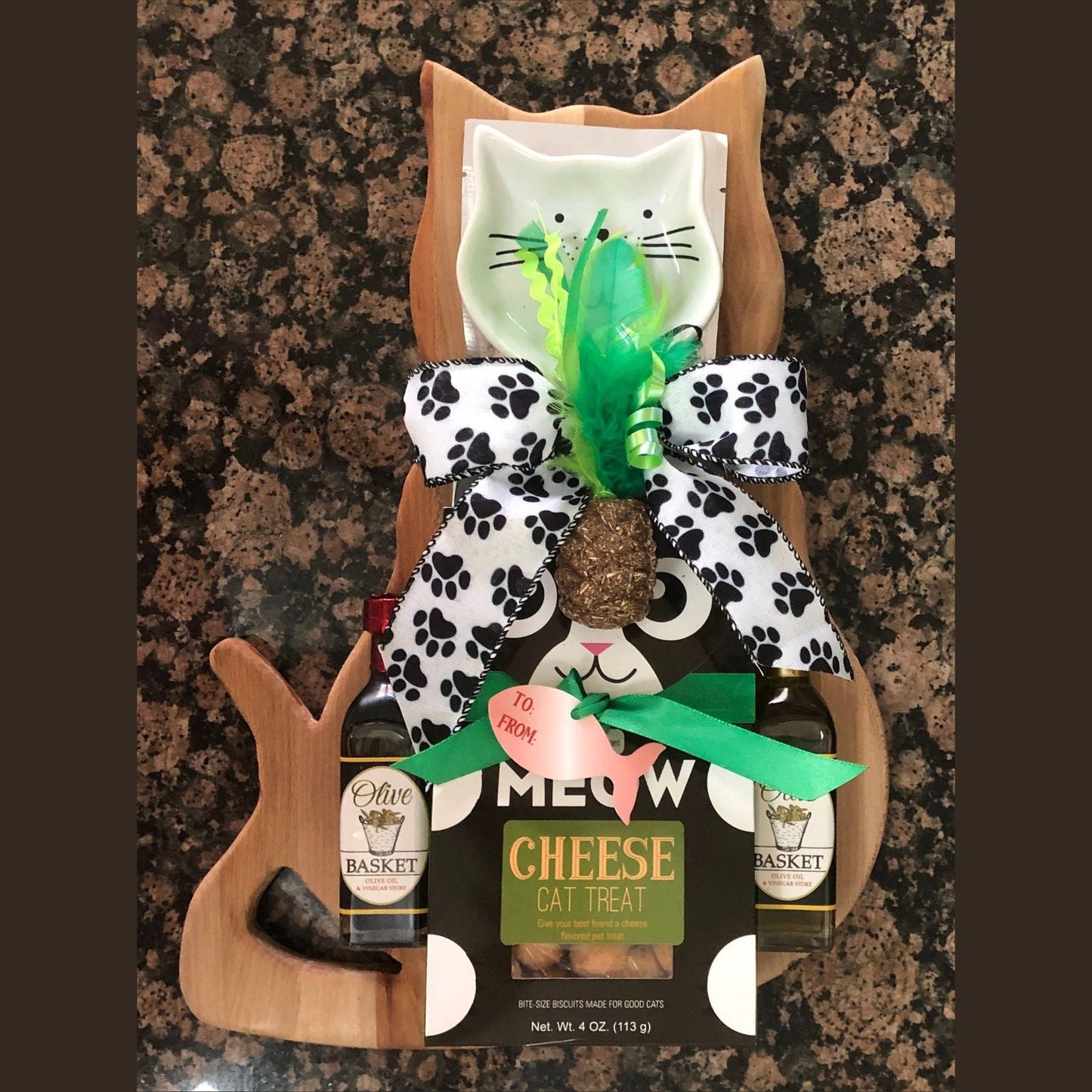The Great CATchby CharCATerie Board Gift Set Entangled Cat Cafe