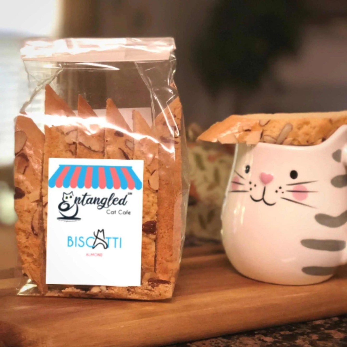 Almond BisCATti Kiki's Bake Shop
