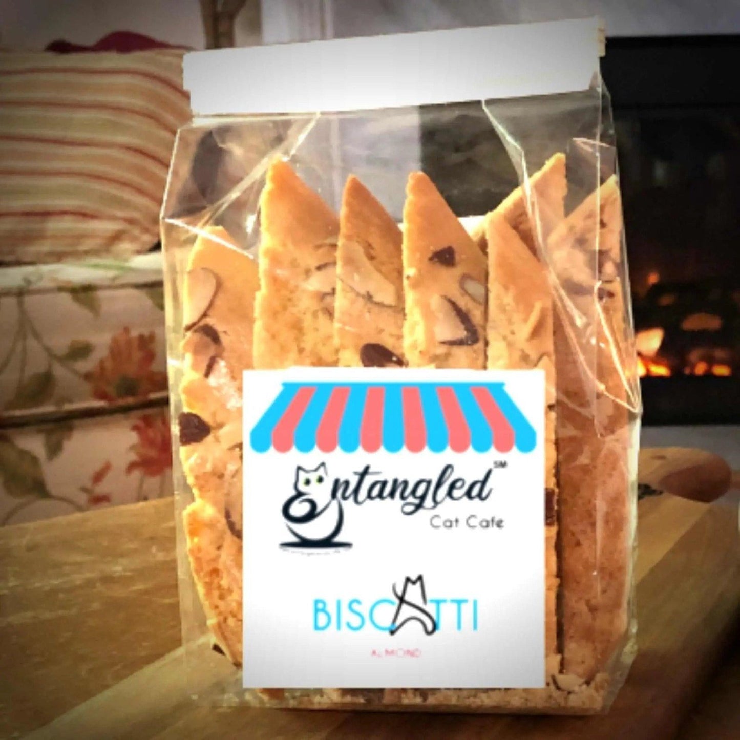 Almond BisCATti Kiki's Bake Shop