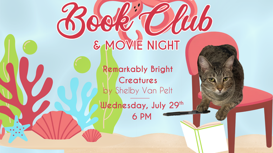 Purr & Play Movie Night: Book Club Edition