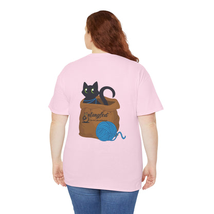 Talk to the Tail Cat Tee Heavy Cotton Tee