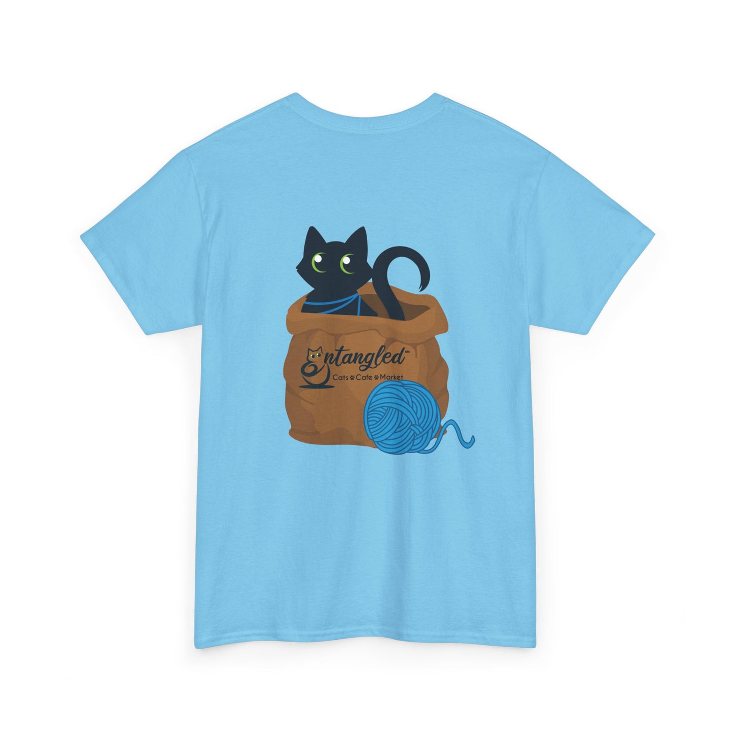 Talk to the Tail Cat Tee Heavy Cotton Tee