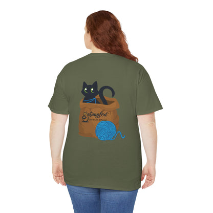 Talk to the Tail Cat Tee Heavy Cotton Tee