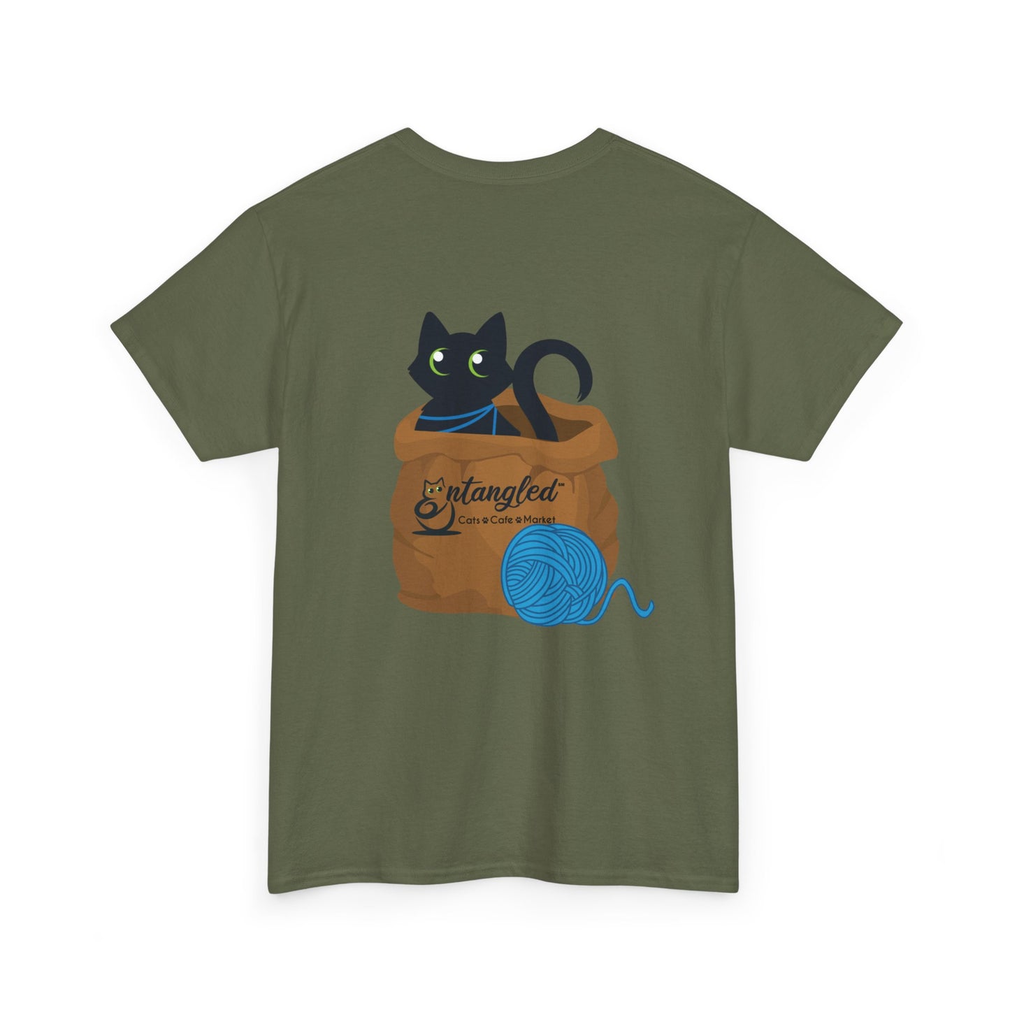 Talk to the Tail Cat Tee Heavy Cotton Tee