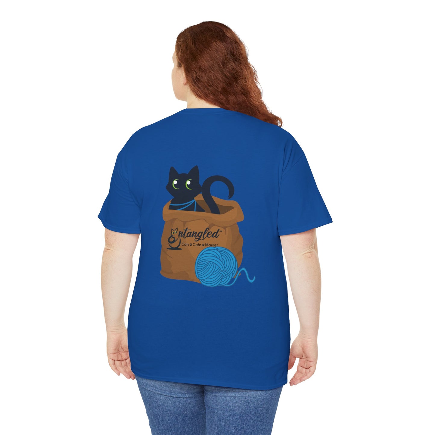 Talk to the Tail Cat Tee Heavy Cotton Tee