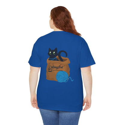 Talk to the Tail Cat Tee Heavy Cotton Tee