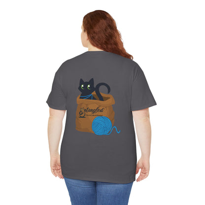 Talk to the Tail Cat Tee Heavy Cotton Tee