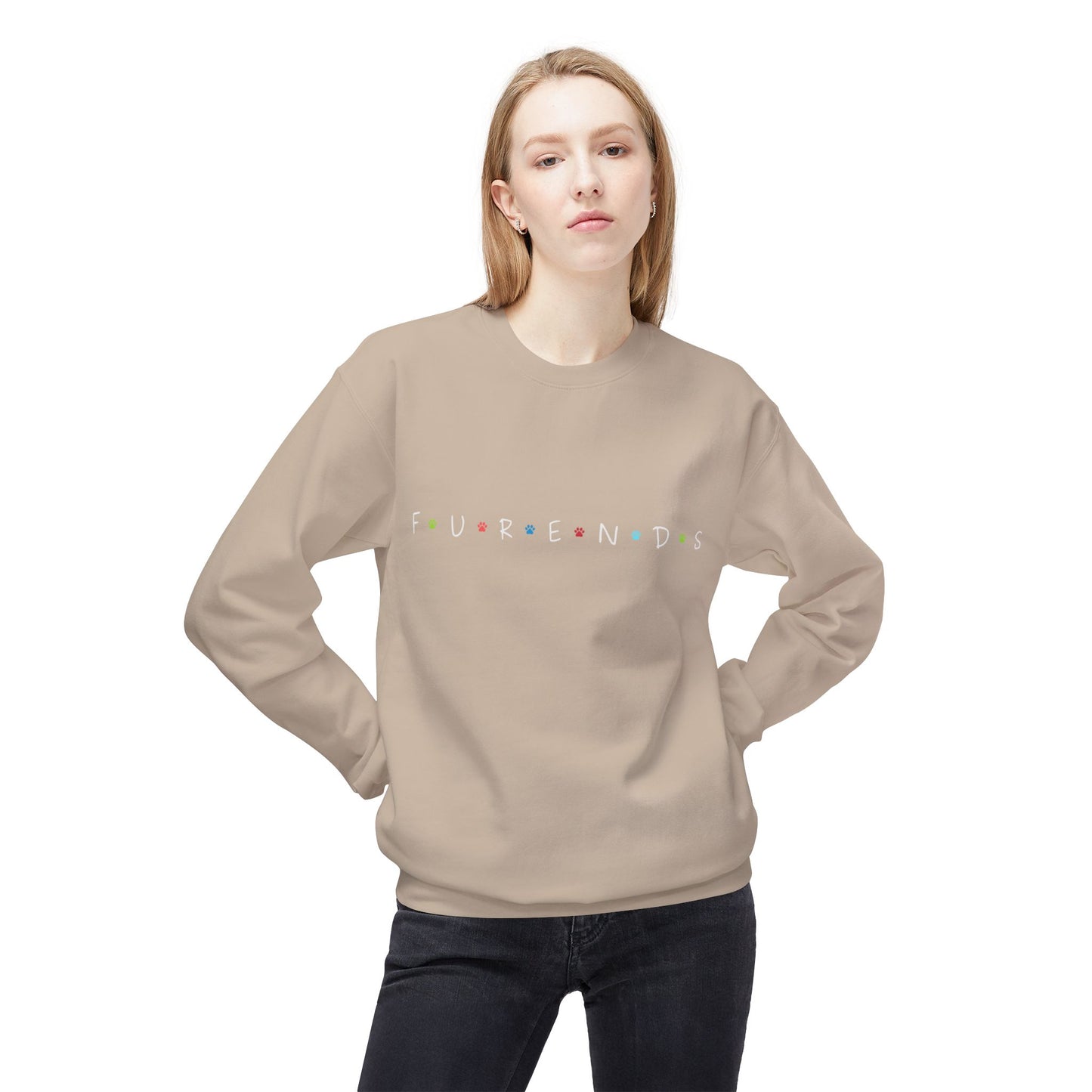 Furends Cat Paw Unisex Sweatshirt
