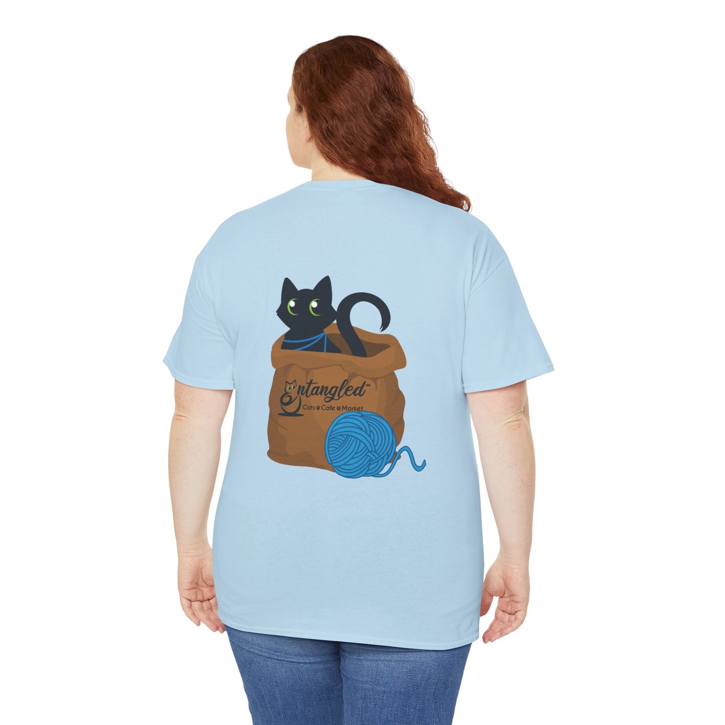Talk to the Tail Cat Tee Heavy Cotton Tee