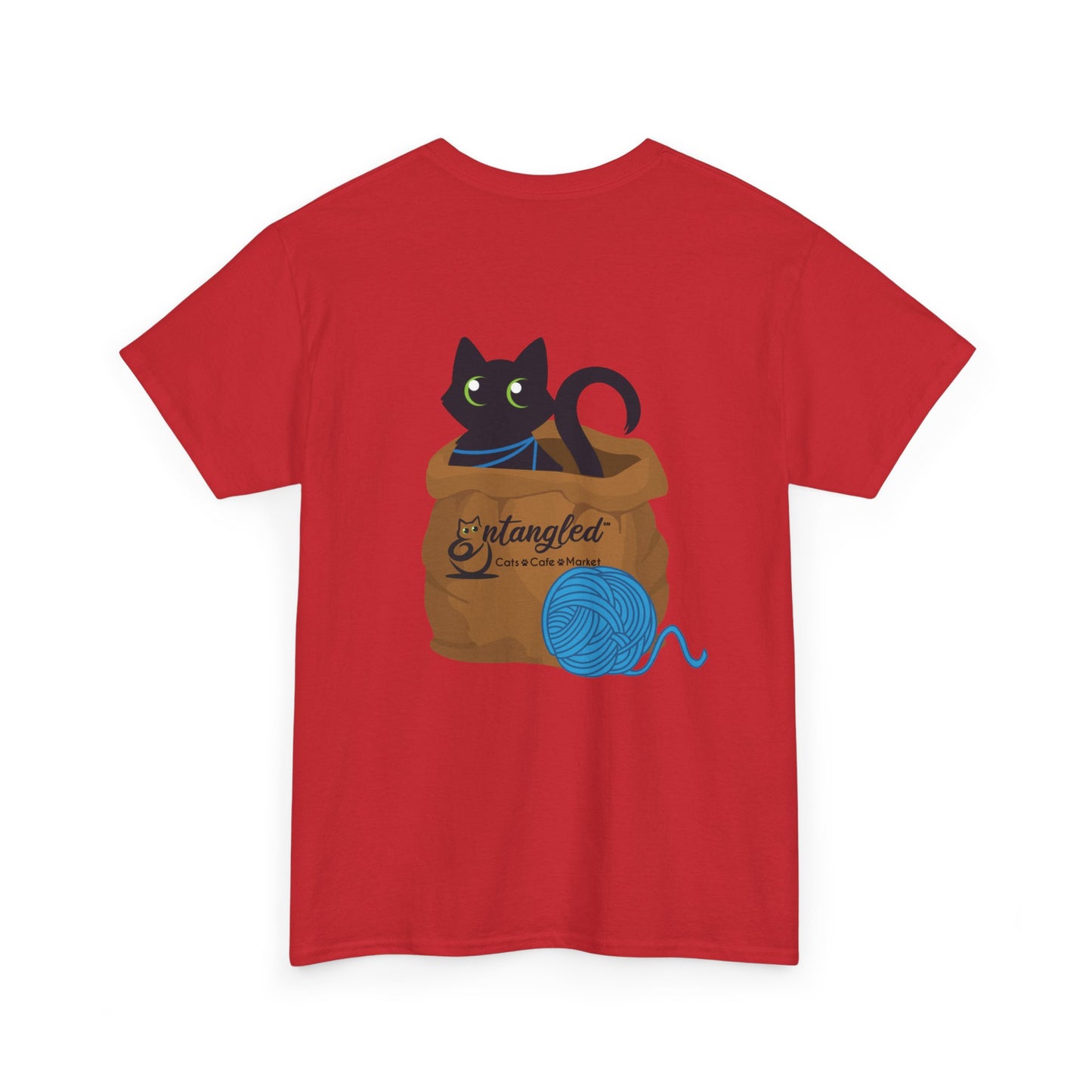 Talk to the Tail Cat Tee Heavy Cotton Tee
