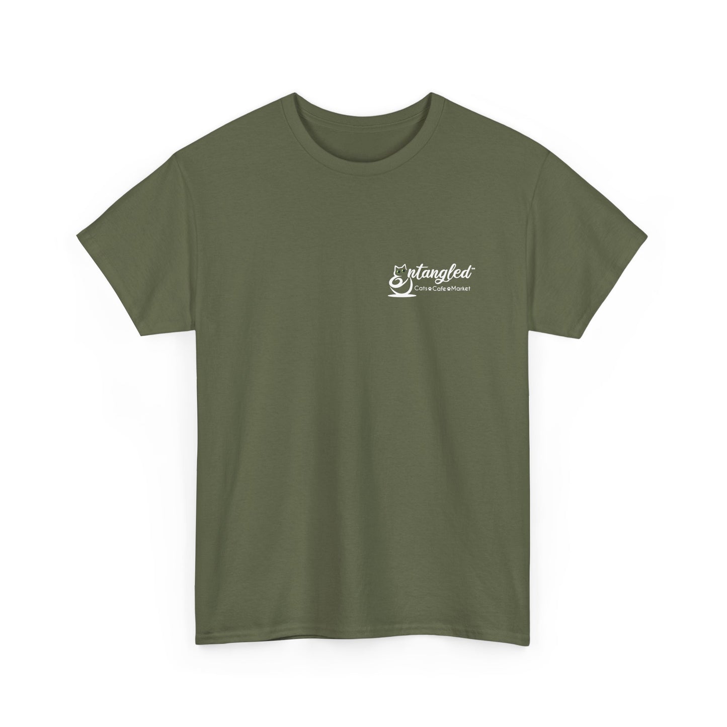 Talk to the Tail Cat Tee Heavy Cotton Tee