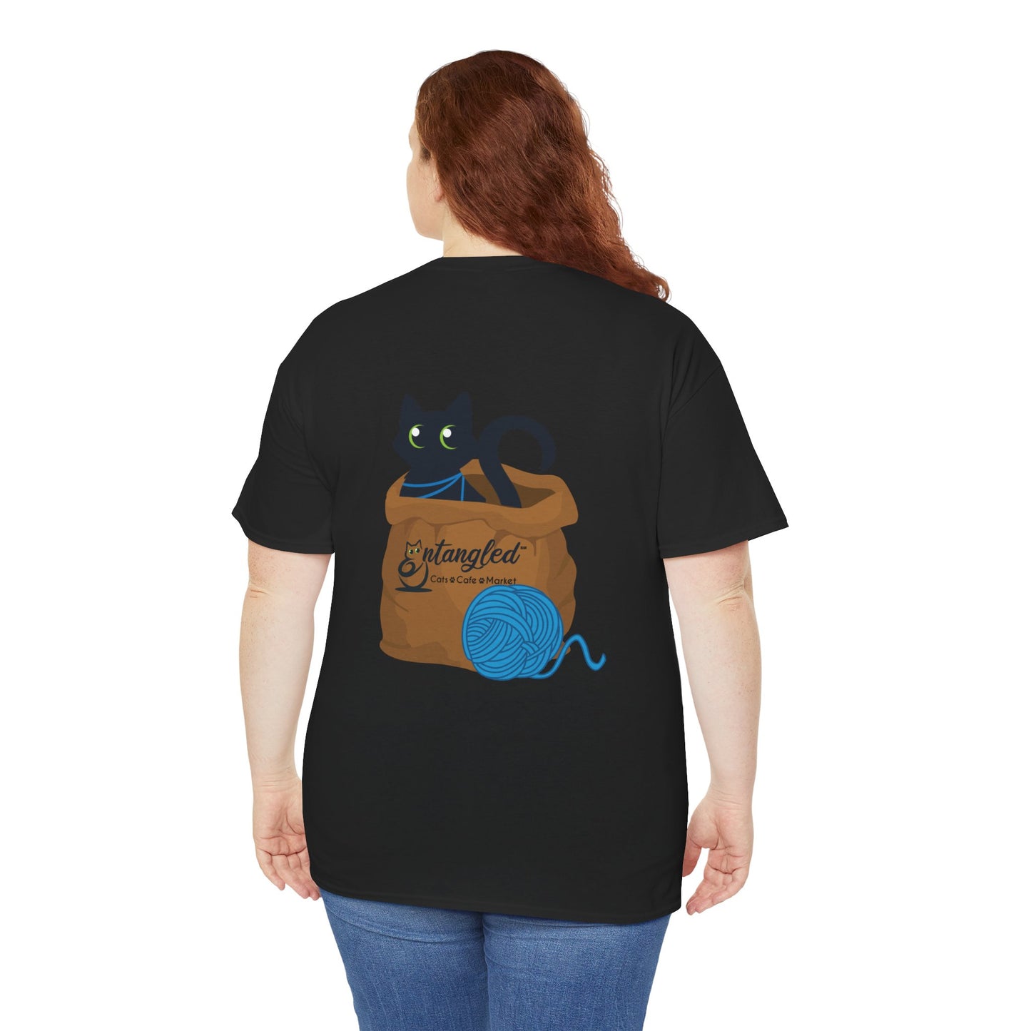 Talk to the Tail Cat Tee Heavy Cotton Tee