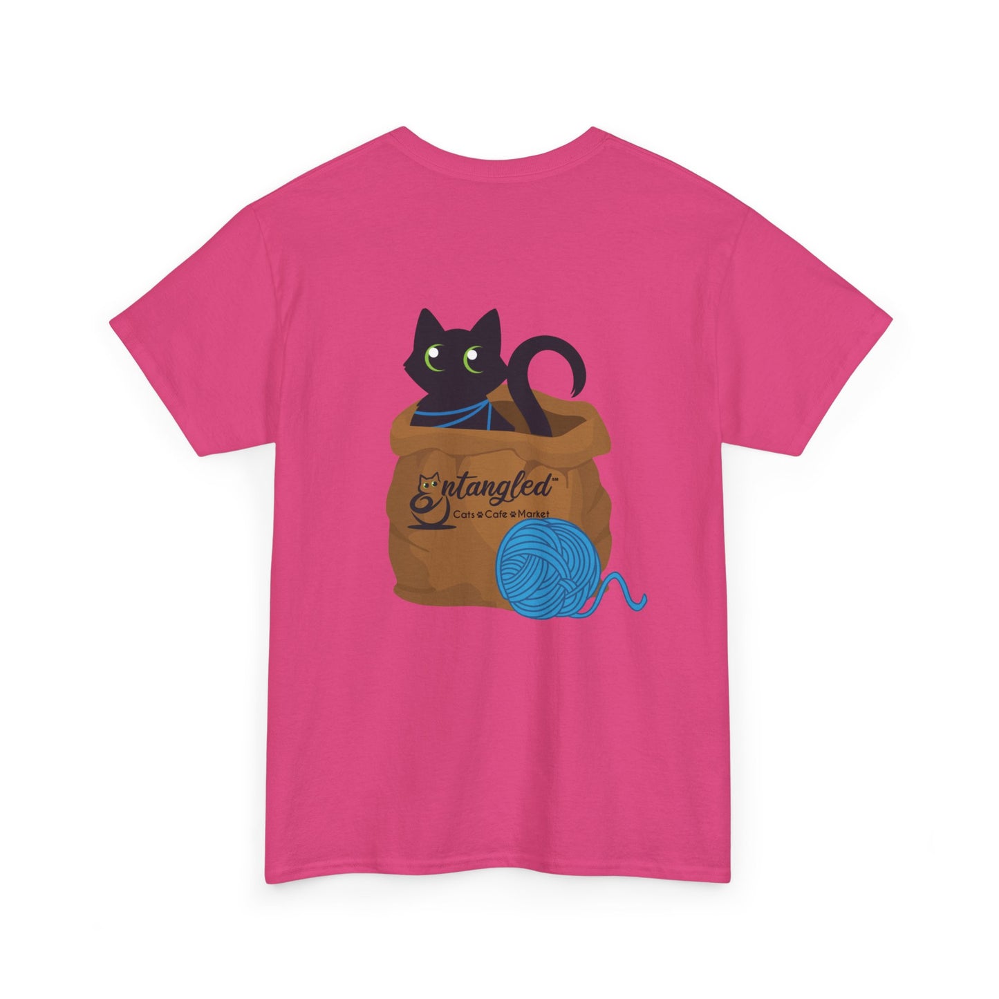 Talk to the Tail Cat Tee Heavy Cotton Tee