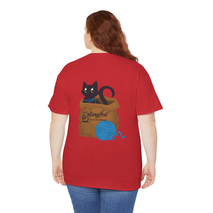 Talk to the Tail Cat Tee Heavy Cotton Tee