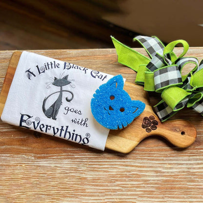 Cat Lover's Paw Print Charcuterie and Cheese Board Gift Set
