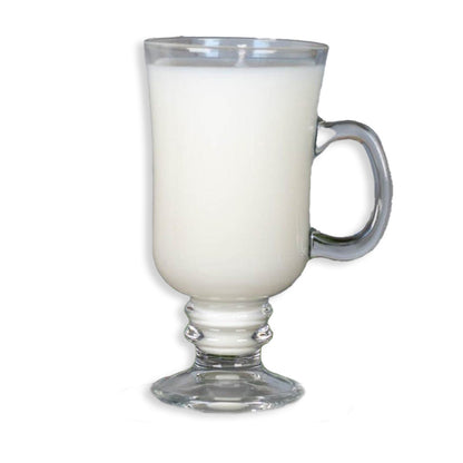 Clear Glass Irish Mug Soy Candle