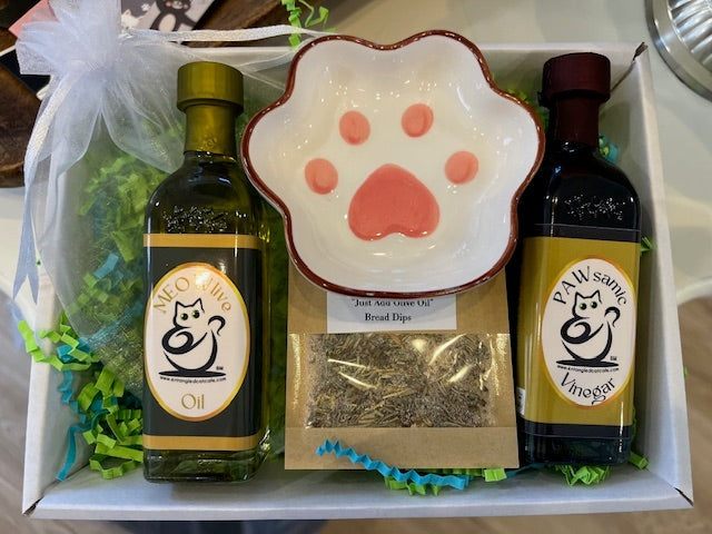 Paw Print Charcuterie Snack Board for Cat Lovers