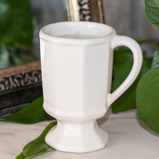 Pfaltzgraph Heritage Pedestal Mug Vintage Vessel Candle