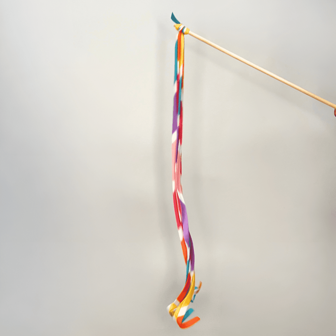 Feline Frenzy Colorful Wand Catnip Toy