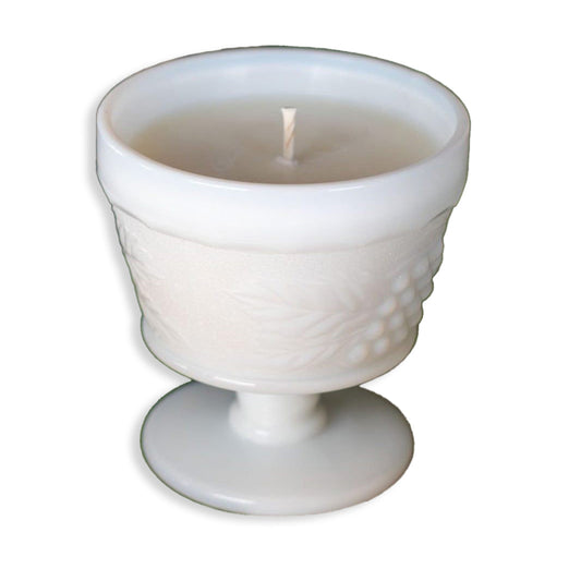 Vintage Fenton Milk Glass Trifle Vintage Vessel Candle