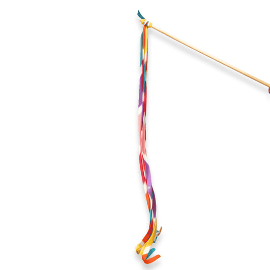 Feline Frenzy Colorful Wand Catnip Toy