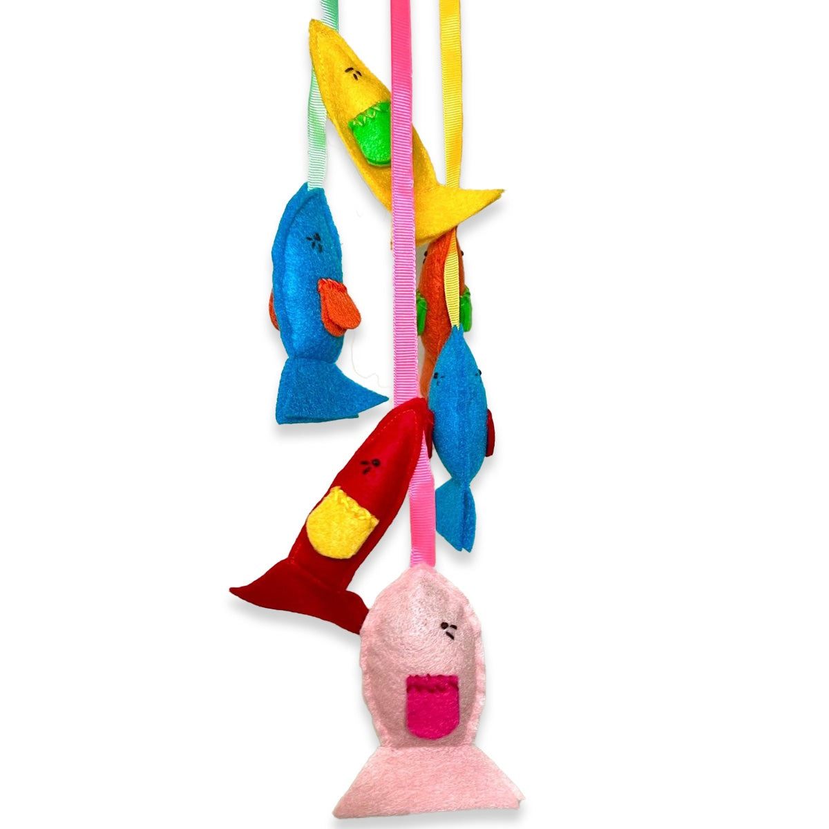 Feline Frenzy Fishing Pole Catnip Toy