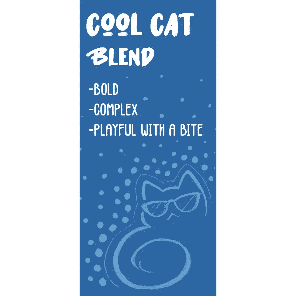 Cool Cat Coffee Blend 1000 Faces Coffee